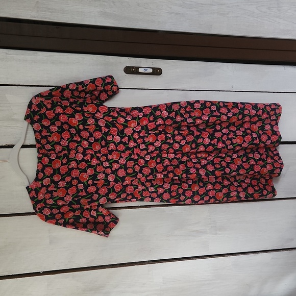 Lands' End Size 4 Floral Dress - Picture 5 of 5